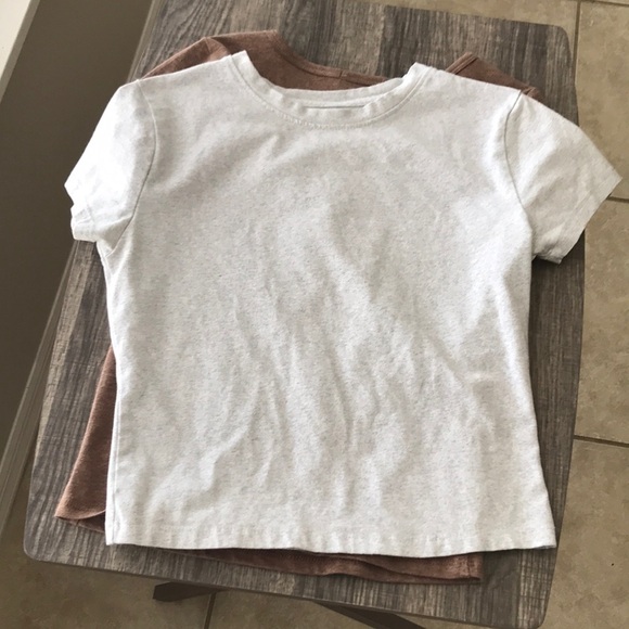Women's Brown and Gray Tops - Picture 4 of 5